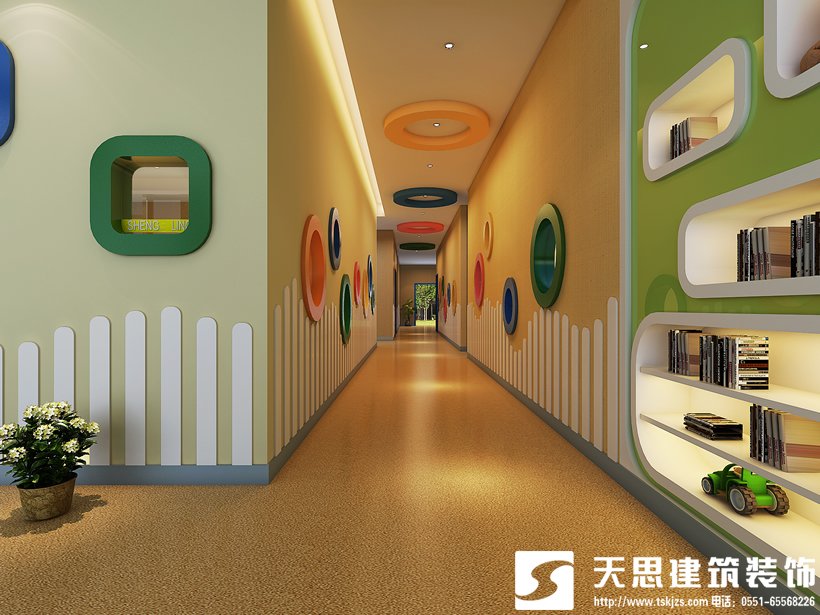 <a href=http://m.daqrni.com/youeryuan/ target=_blank class=infotextkey>合肥幼兒園設計</a>之走廊和樓梯的設計原則